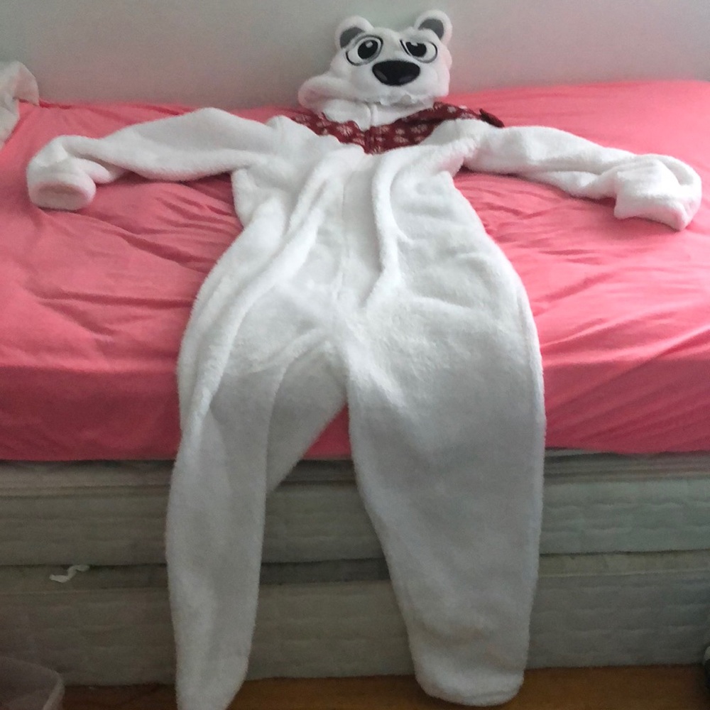 Polar bear onsie